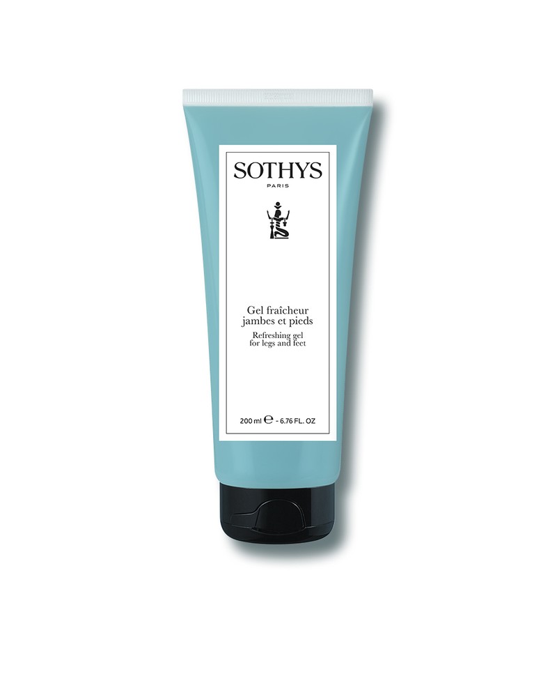 Gel rinfrescante gambe e piedi Sothys, effetto ghiaccio immediato Gel rinfrescante gambe e piedi Sothys, effetto ghiaccio immediato