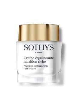 Crema nutriente viso Sothys, rigenerante per pelli secche