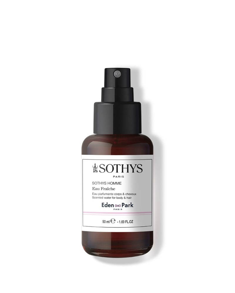 Acqua profumata per viso, corpo e capelli Sothys. Beauty routine uomo Acqua profumata per viso, corpo e capelli Sothys. Beauty routine uomo