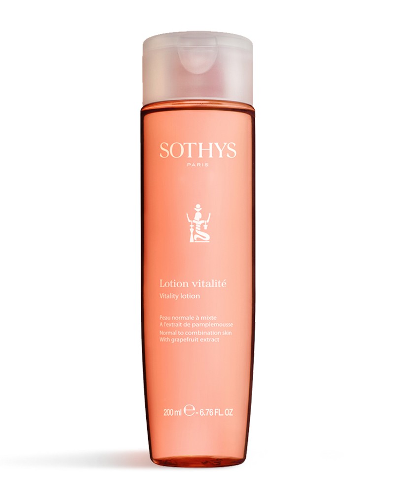 Lozione Vitalité di Sothys, struccante all'estratto di pompelmo Lozione Vitalité di Sothys, struccante all'estratto di pompelmo