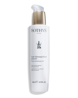 Latte detergente purificante all'iris, struccante Sothys