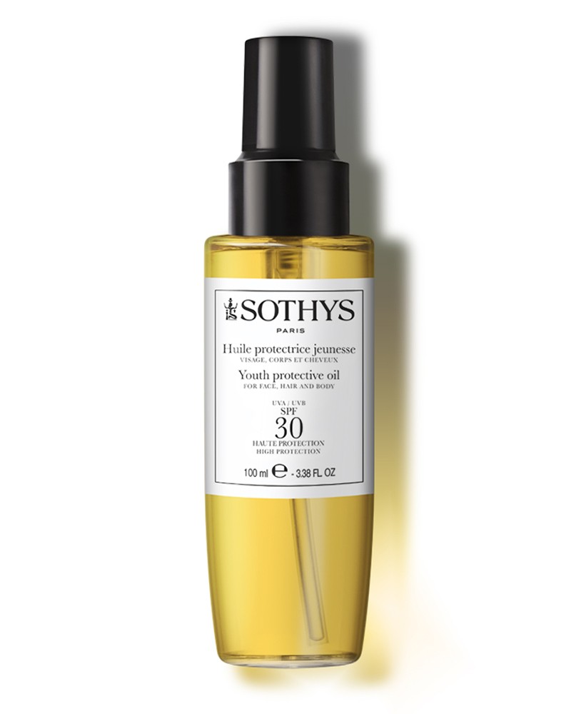 Olio protettivo SPF 30 per viso, corpo e capelli | Sothys Italia Olio protettivo SPF 30 per viso, corpo e capelli | Sothys Italia