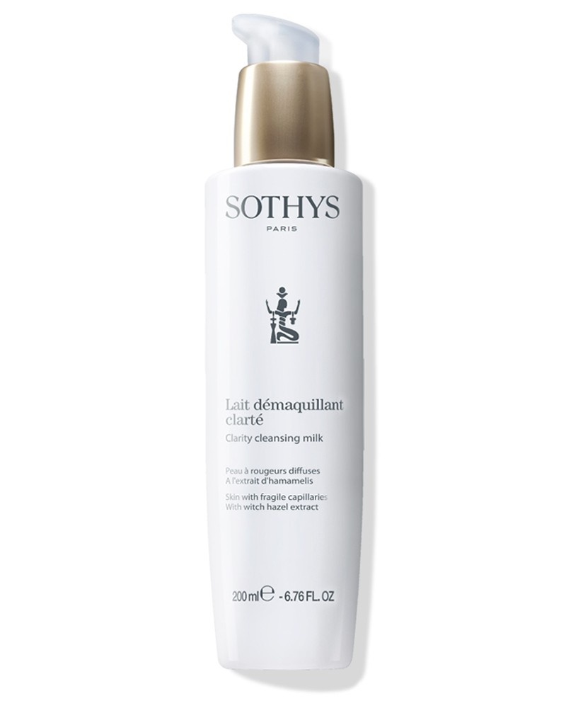 Latte detergente illuminante viso Sothys per pelle con rossori diffusi Latte detergente illuminante viso Sothys per pelle con rossori diffusi