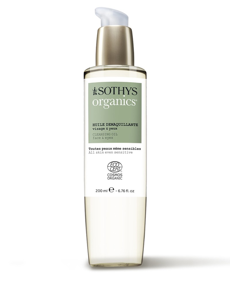 Olio detergente struccante viso e occhi | Sothys Organics Olio detergente struccante viso e occhi | Sothys Organics